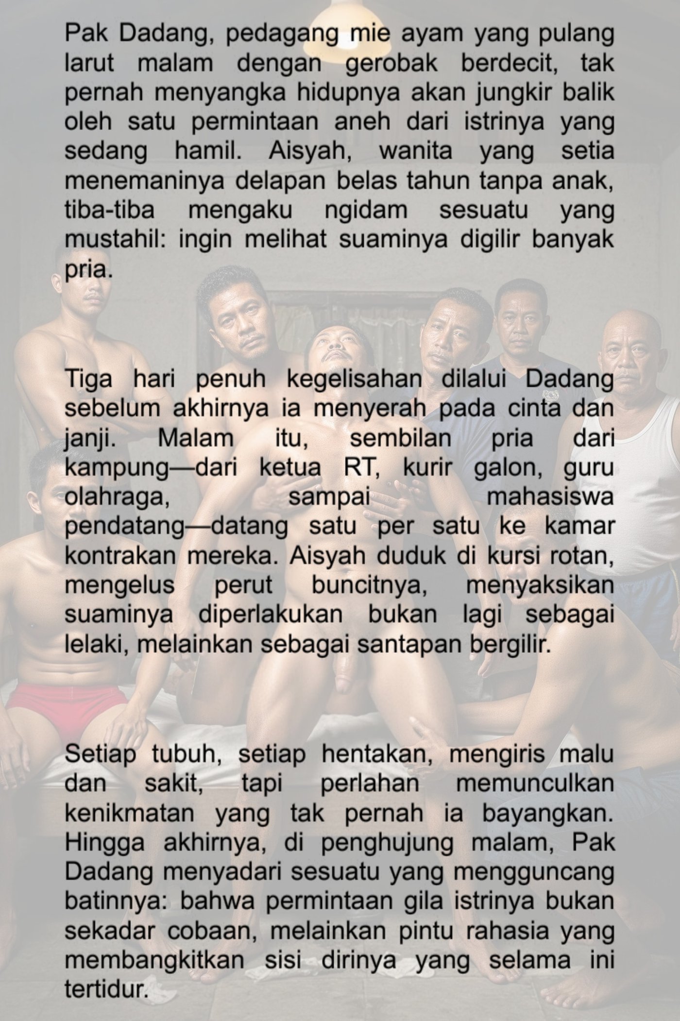 (Story Only) Istriku Menontonku Digilir Sembilan Pria - Gambar 2